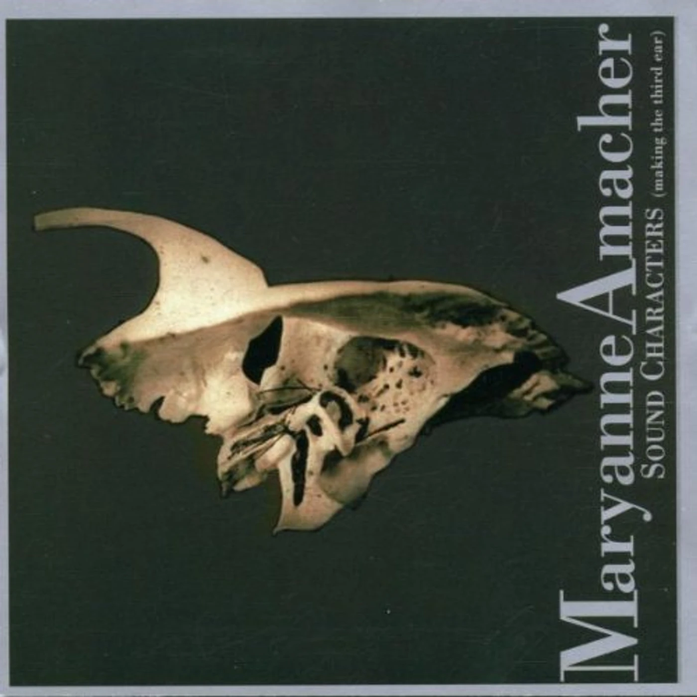 Maryanne Amacher SOUND CHARACTERS CD