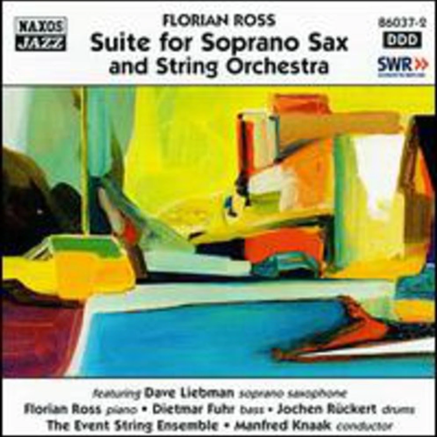 Florian Ross SUITE FOR SOPRANO SAX & STRING ORCHESTRA CD