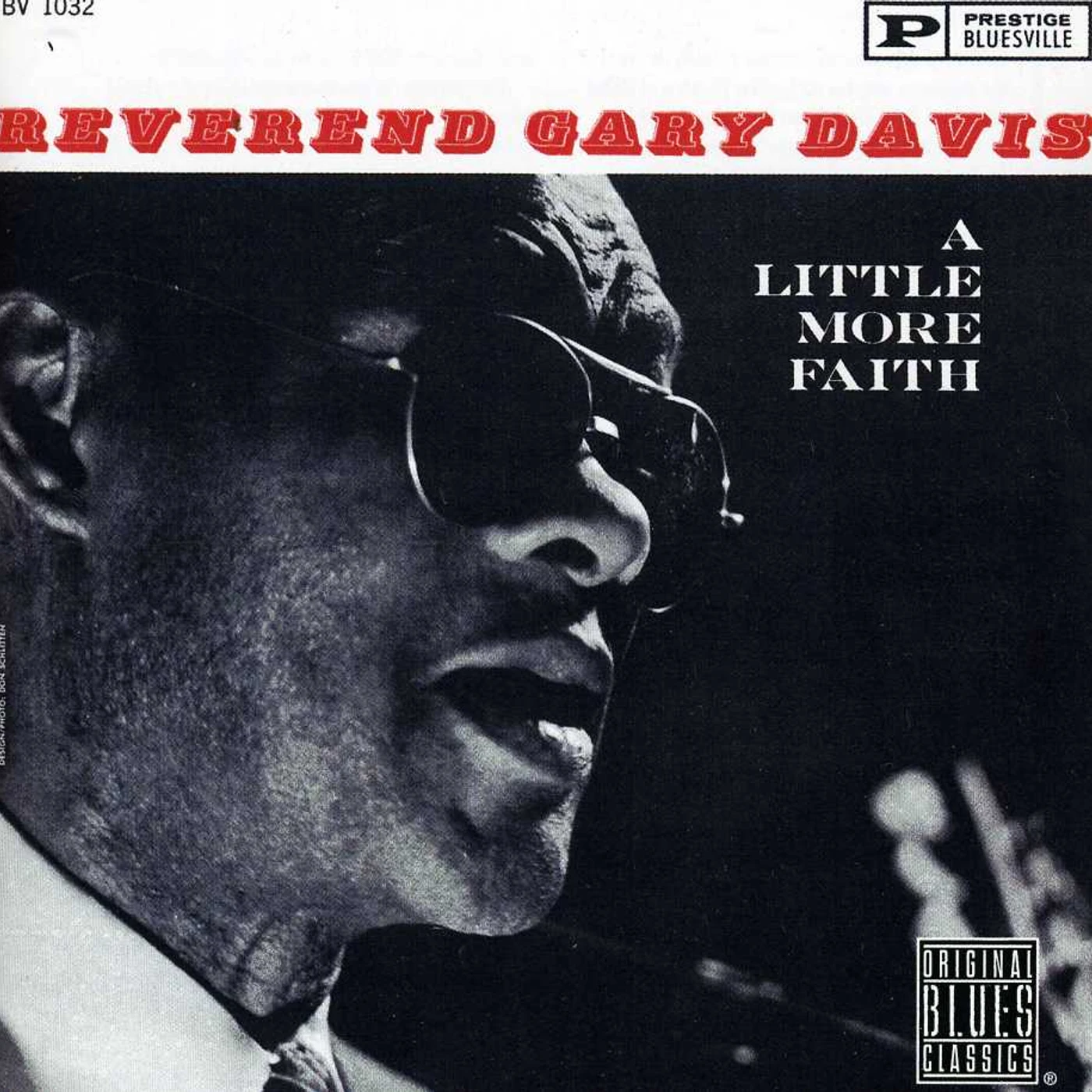 Rev. Gary Davis LITTLE MORE FAITH CD