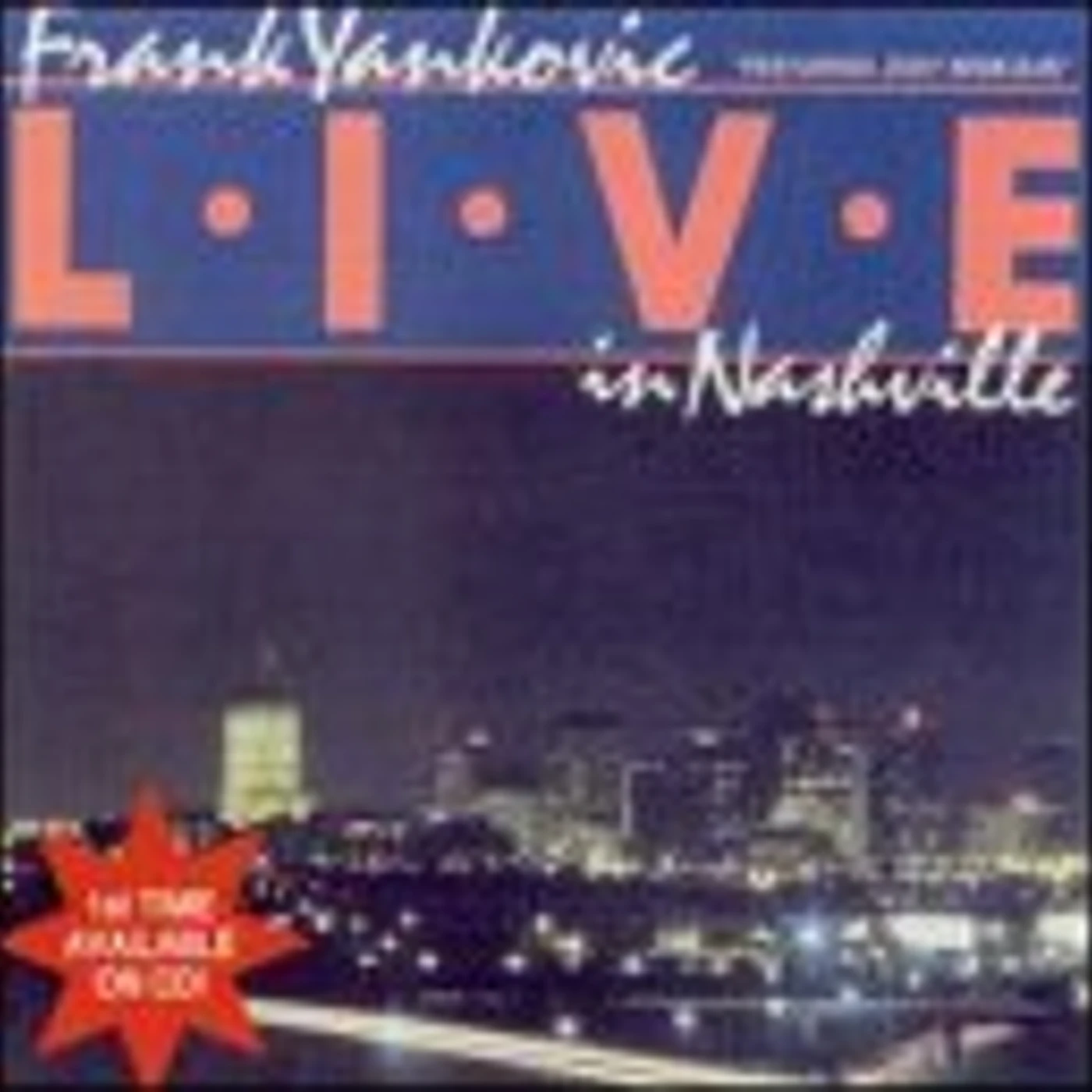 Frank Yankovic LIVE IN NASHVILLE CD