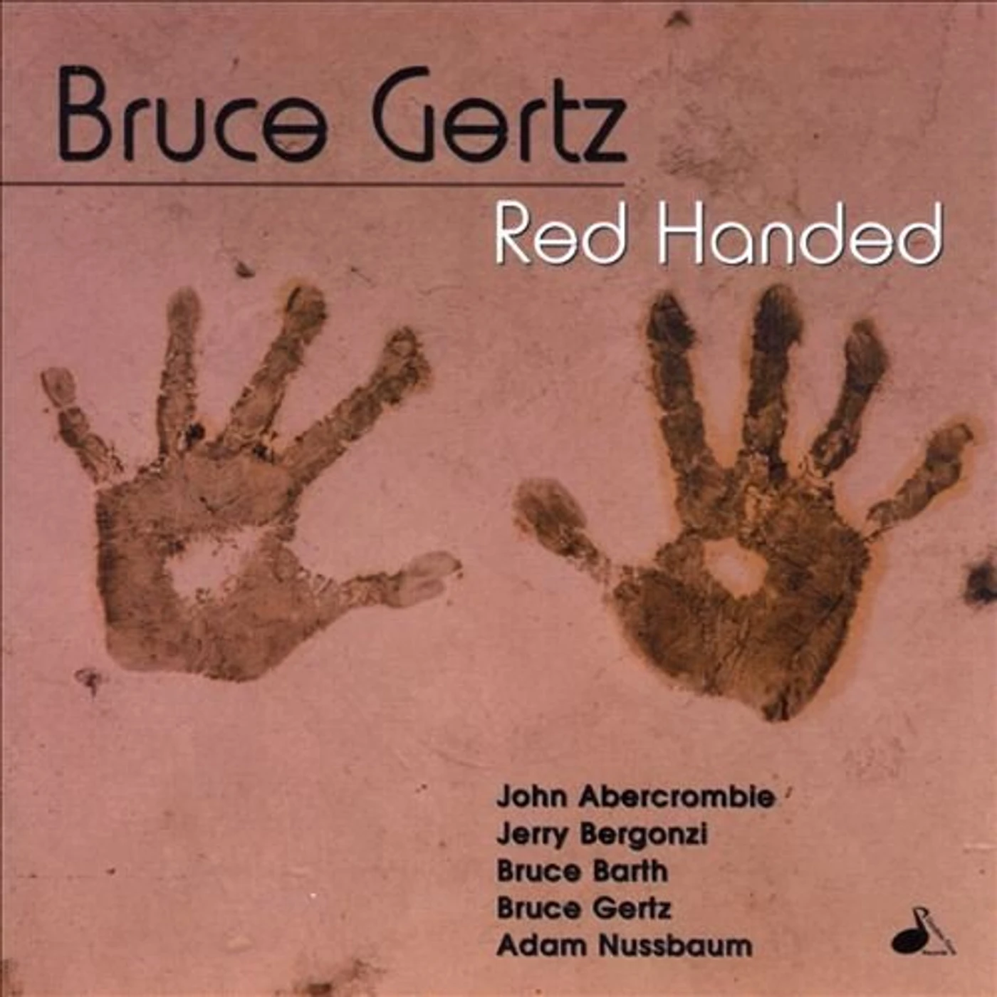 Bruce Gertz RED HANDED CD