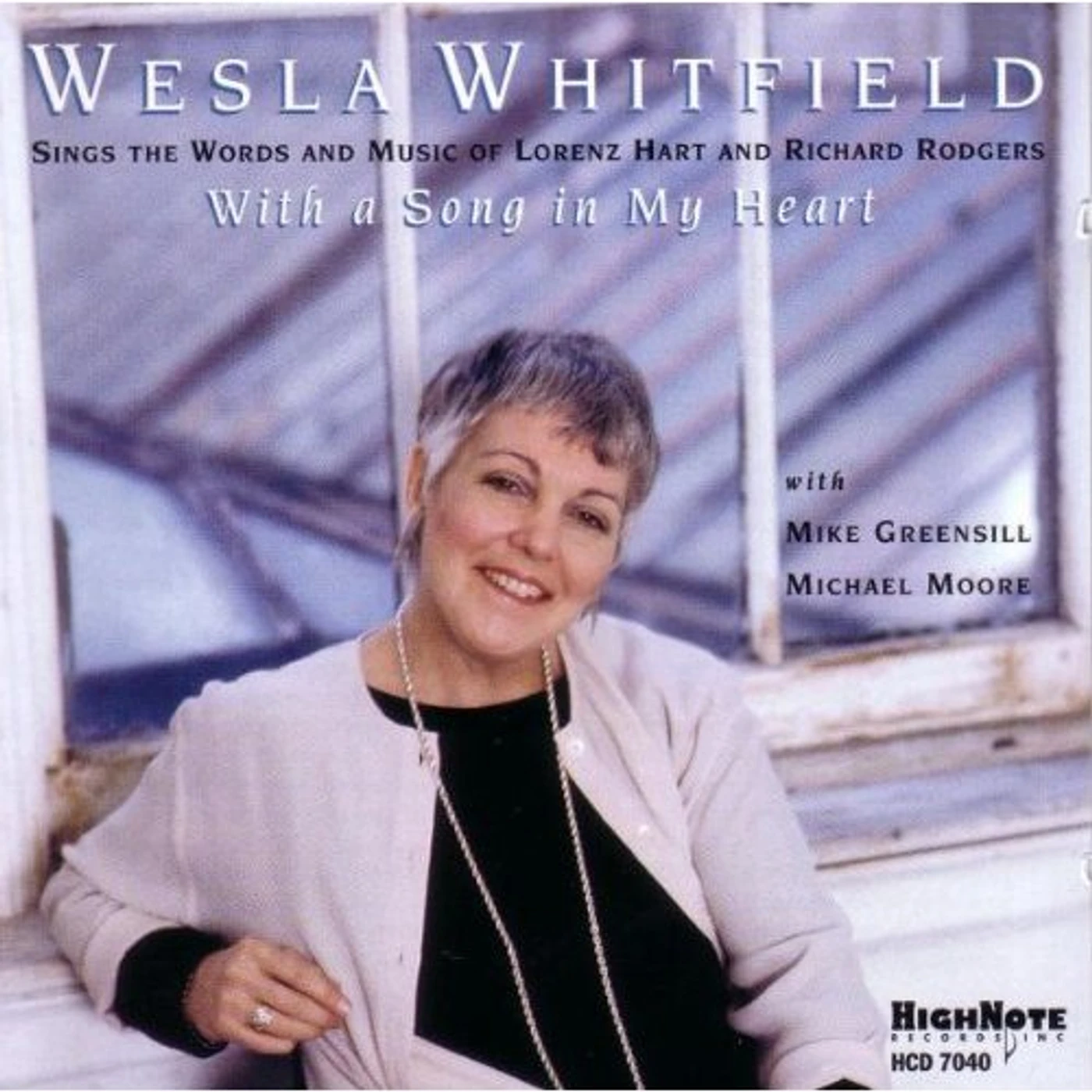 Wesla Whitfield WITH A SONG IN MY HEART CD