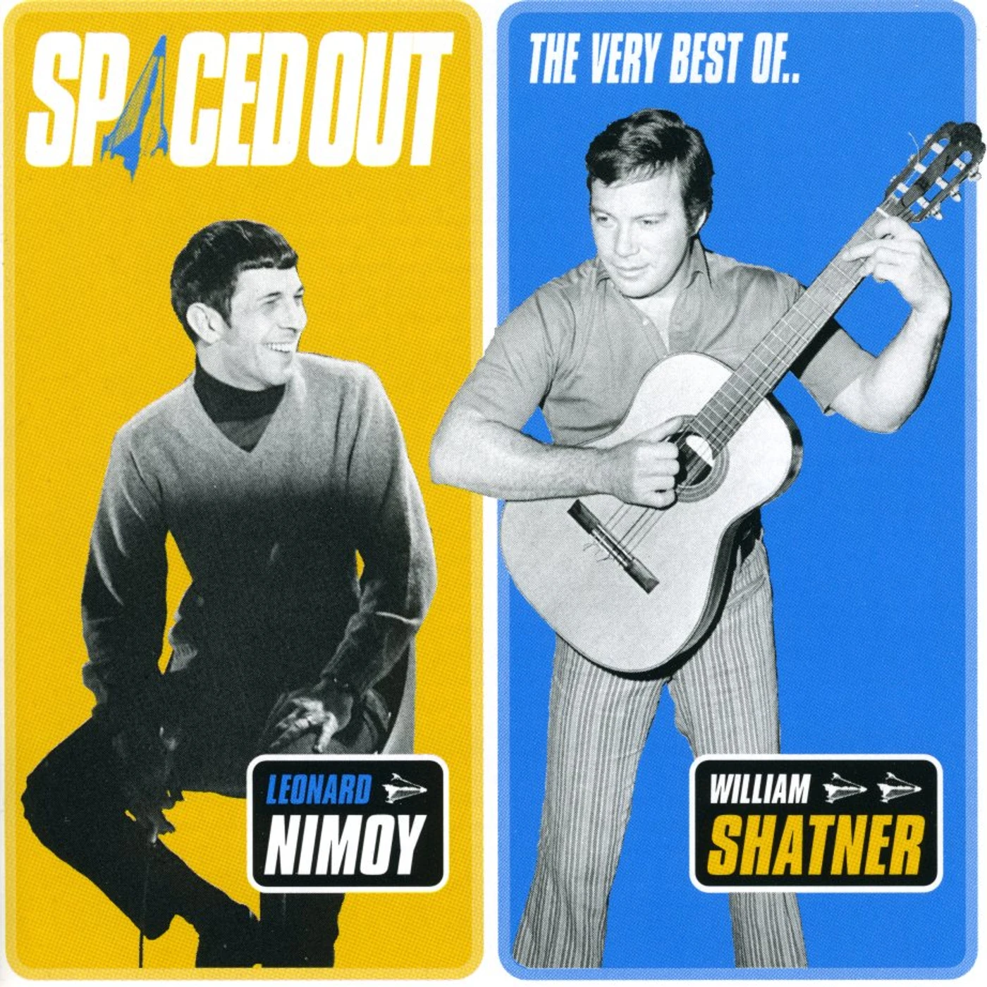 Leonard Nimoy / William Shatner SPACED OUT: VERY BEST OF CD