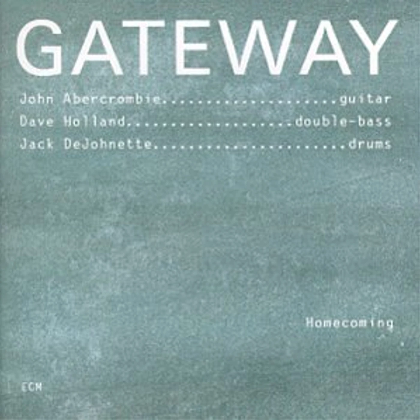 Gateway HOMECOMING CD