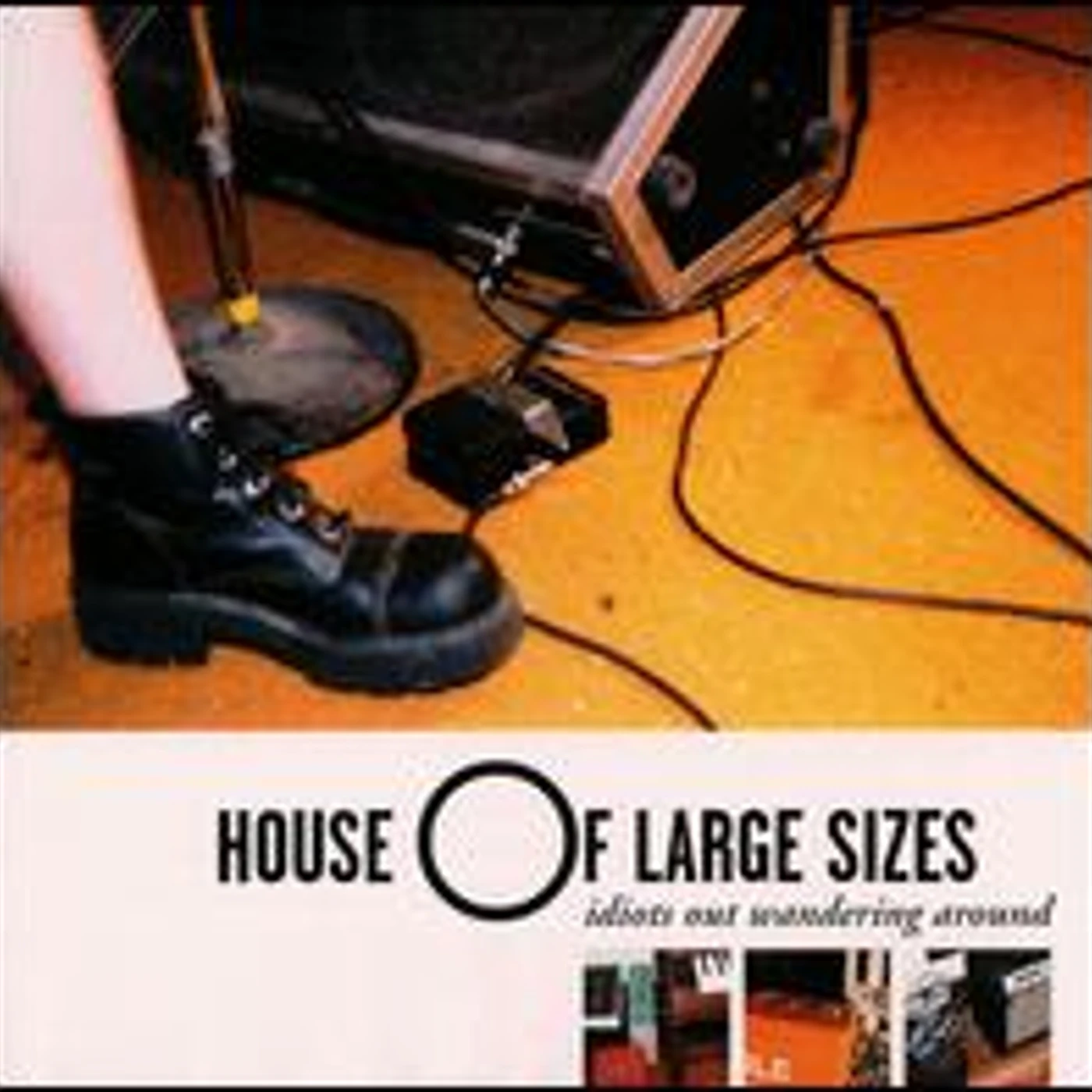 House of Large Sizes IDIOTS OUT WANDERING AROUND CD