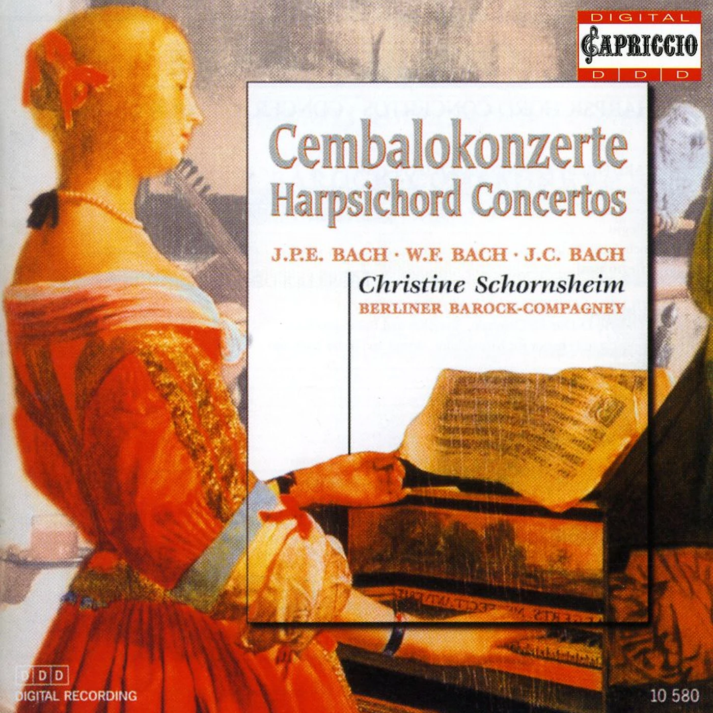 Christine Schornsheim HARPSICHORD CONCERTOS CD