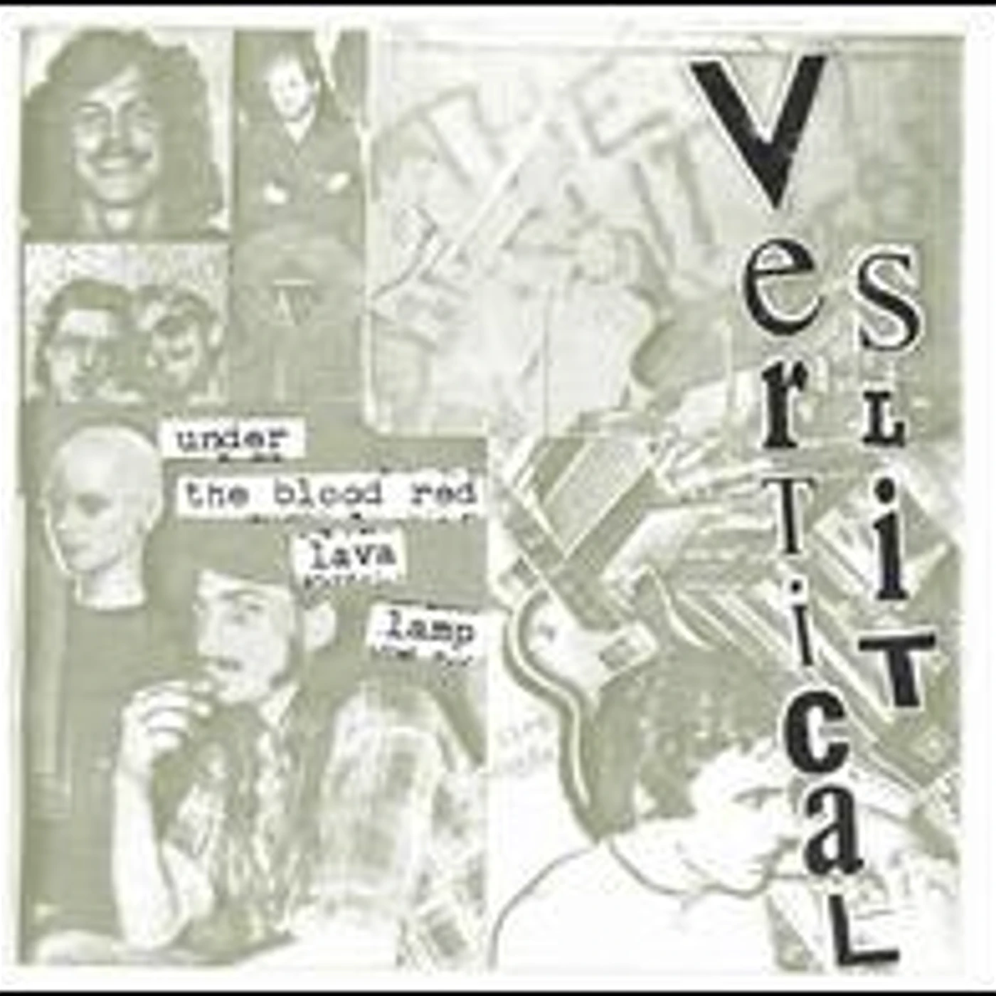 Vertical Slit UNDER THE BLOOD RED LAVA LAMP CD