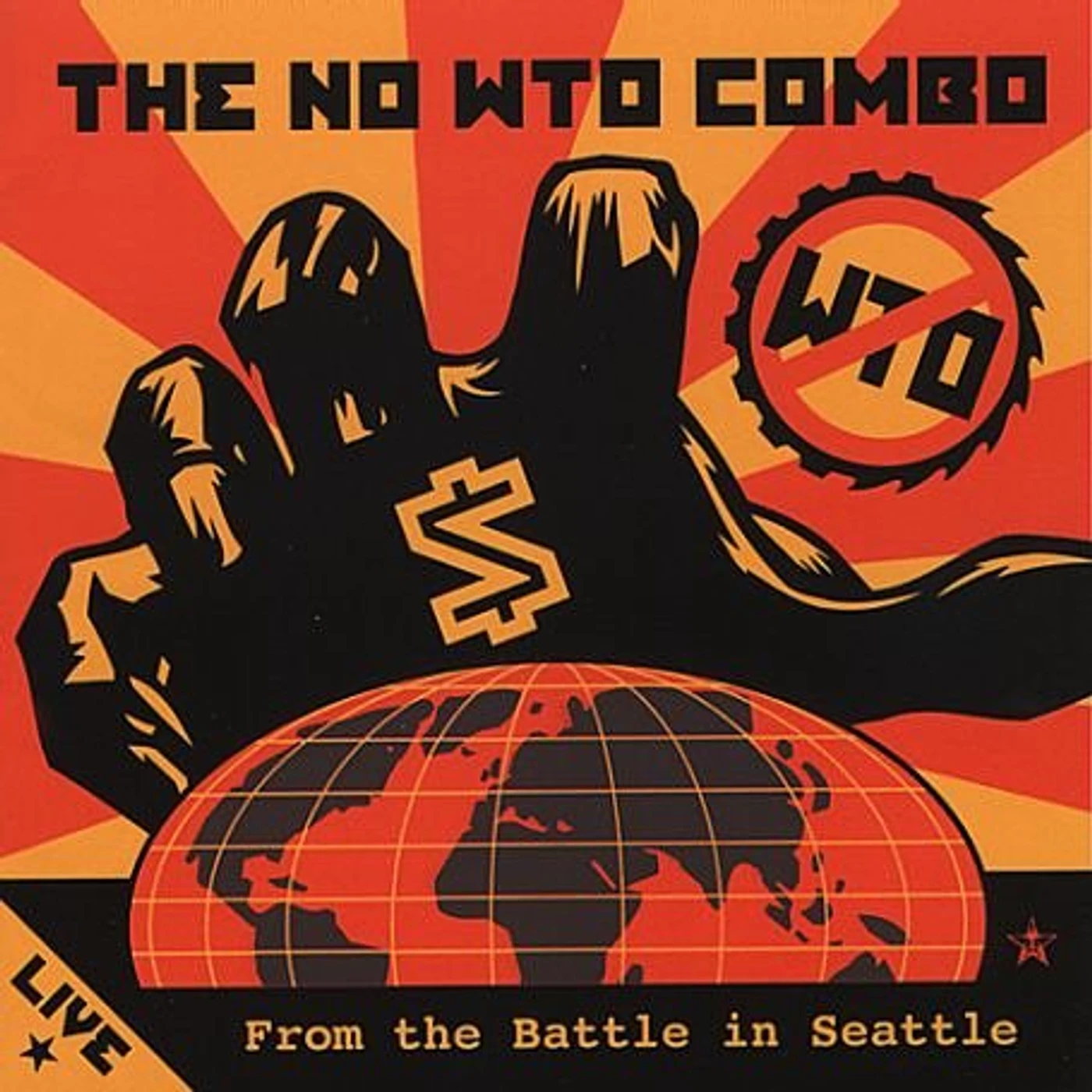 No Wto Combo Live From the Battle in Seattle Vinyl Record