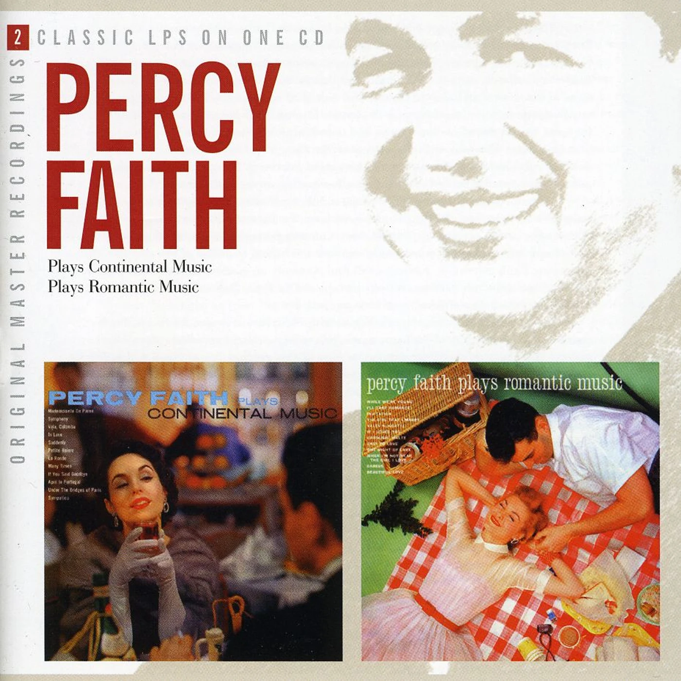 Percy Faith PLAYS CONTINENTAL MUSIC / PLAYS ROMANTIC MUSIC CD