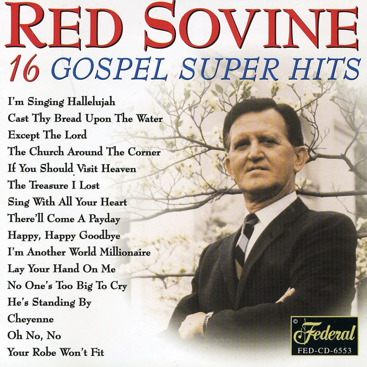 Red Sovine 16 GOSPEL SUPER HITS CD