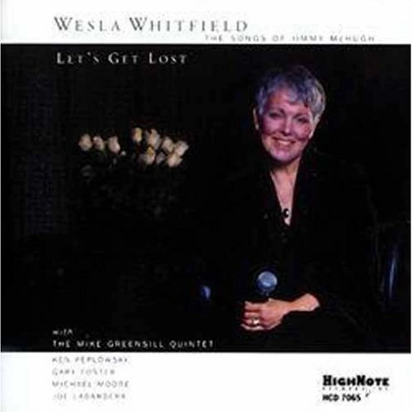 Wesla Whitfield LET'S GET LOST: SONGS OF JIMMY MCHUGH CD