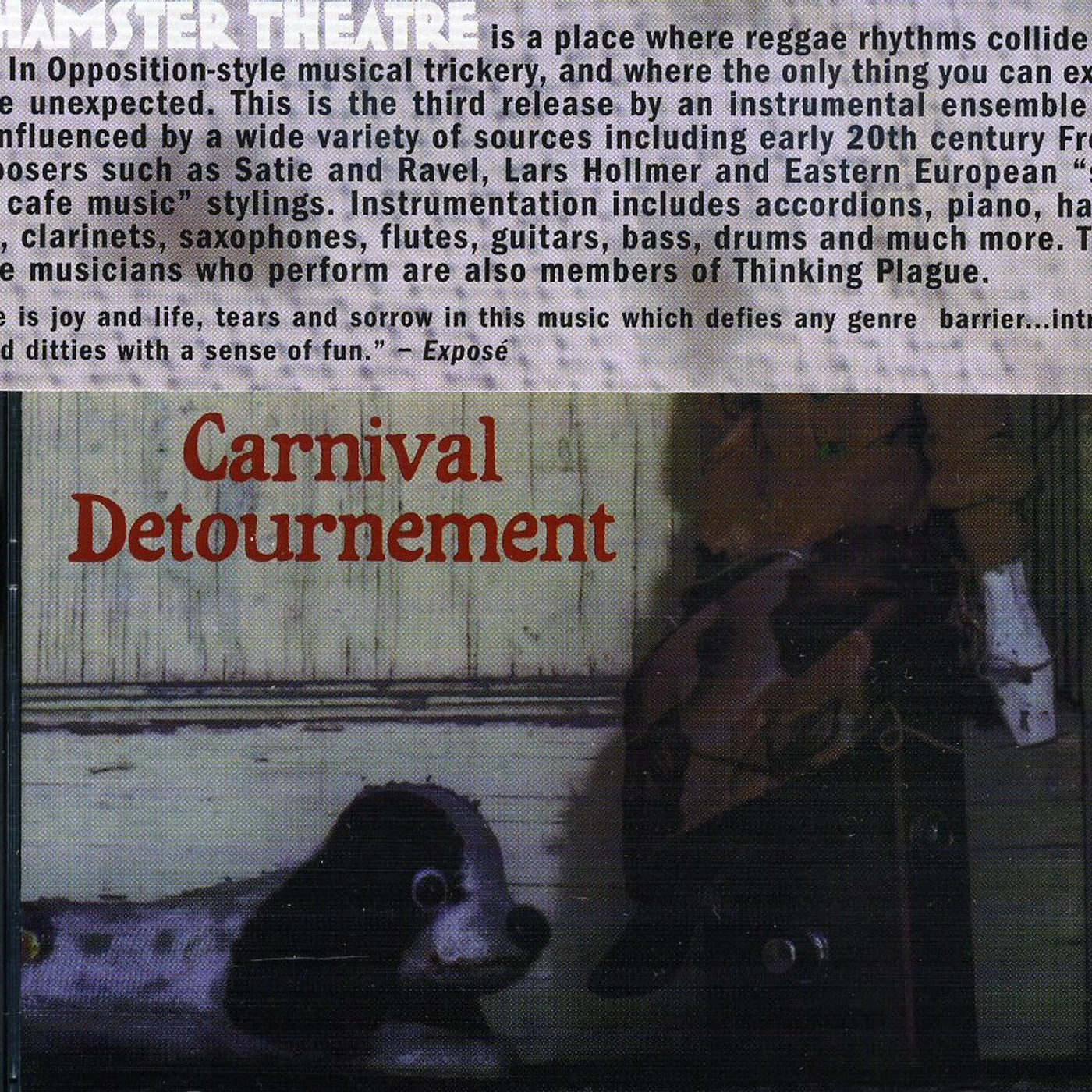 Hamster Theatre CARNIVAL DETOURNEMENT CD
