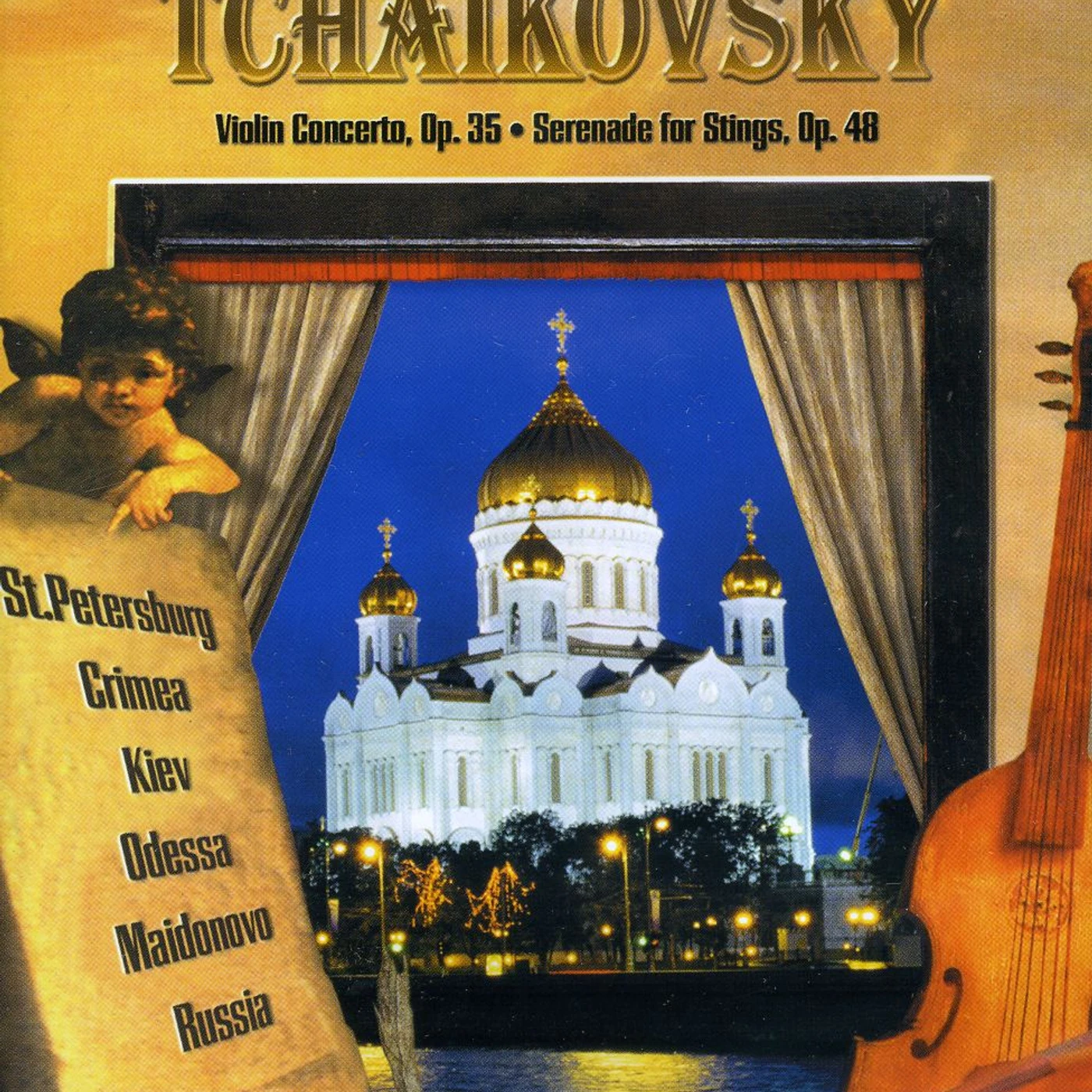 Pyotr Ilyich Tchaikovsky   VIOLIN CONCERTO OP 35 DVD