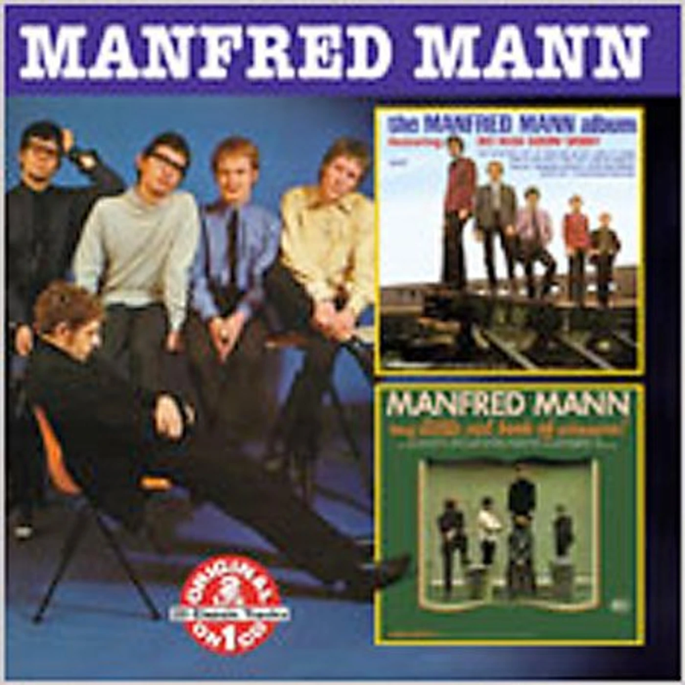 MANFRED MANN ALBUM / MY LITTLE RED BOOK OF WINNERS CD