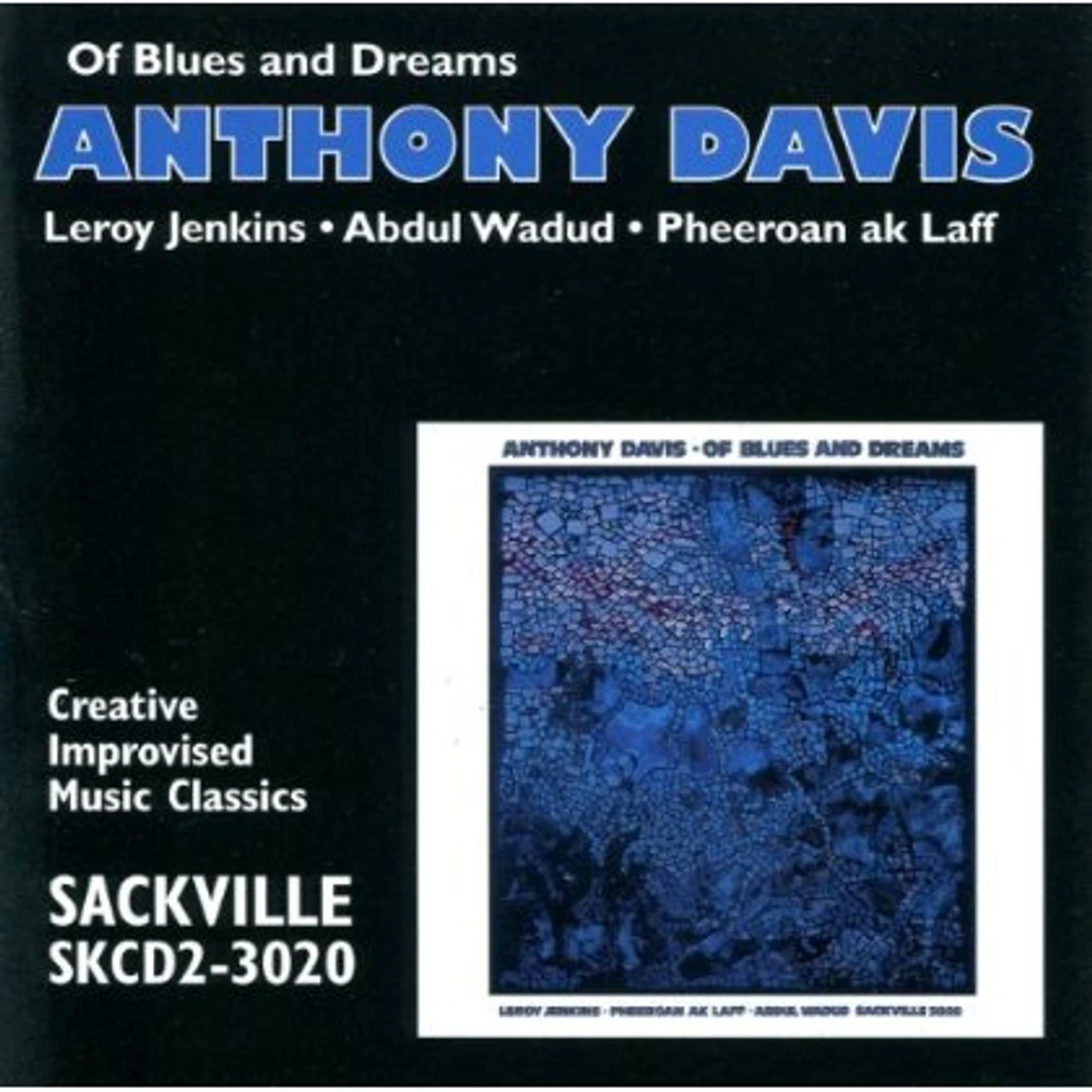 Anthony Davis OF BLUES & DREAMS CD