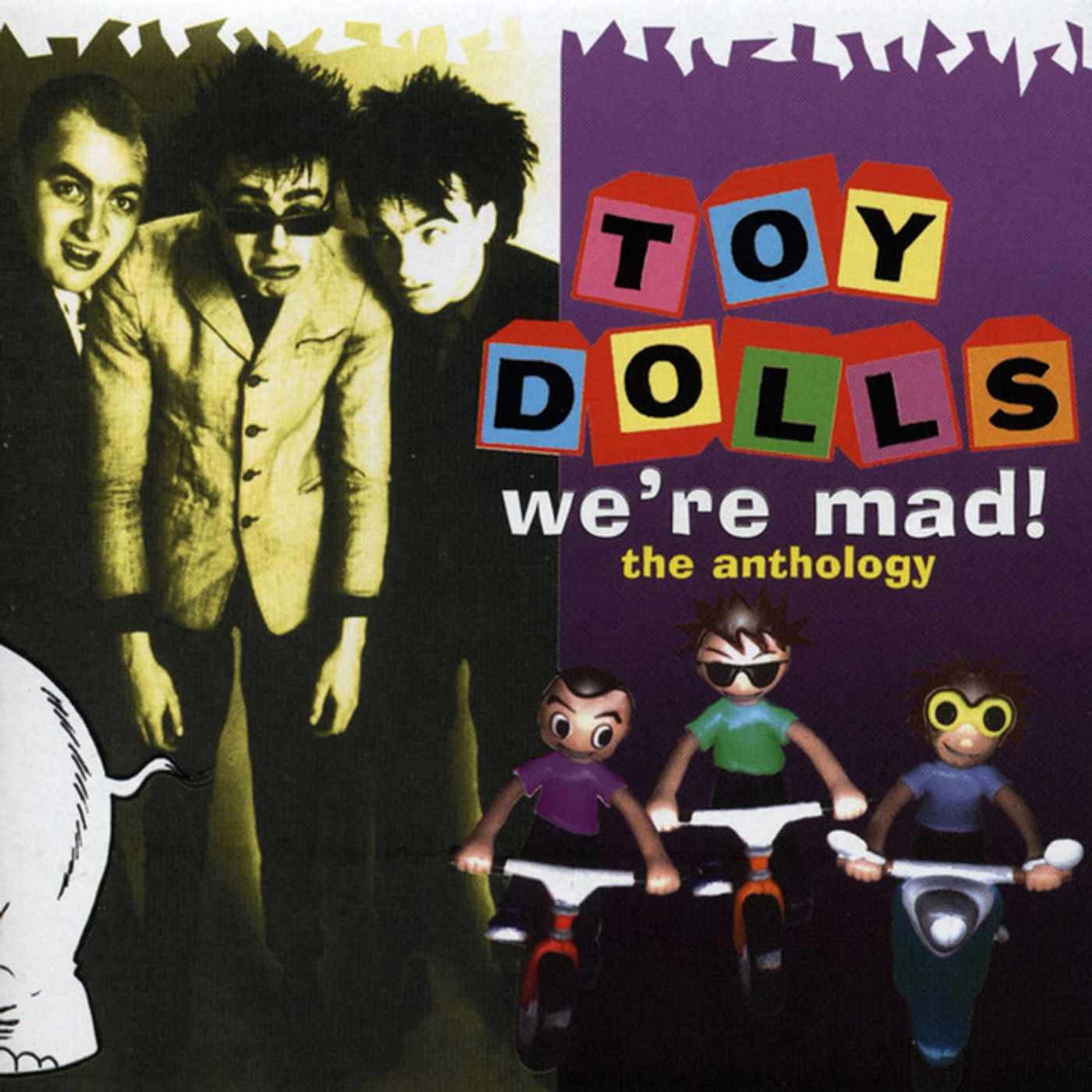 The Toy Dolls WE'RE MAD: THE ANTHOLOGY CD