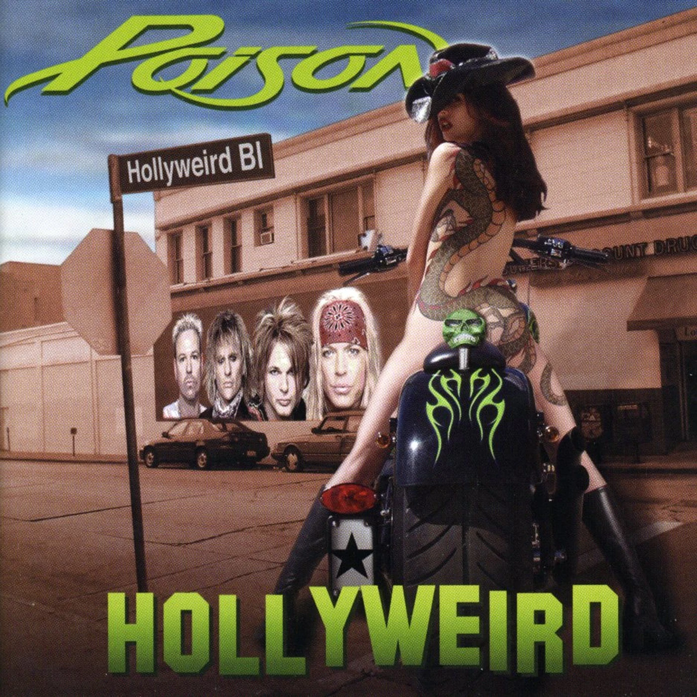 Poison HOLLYWEIRD CD