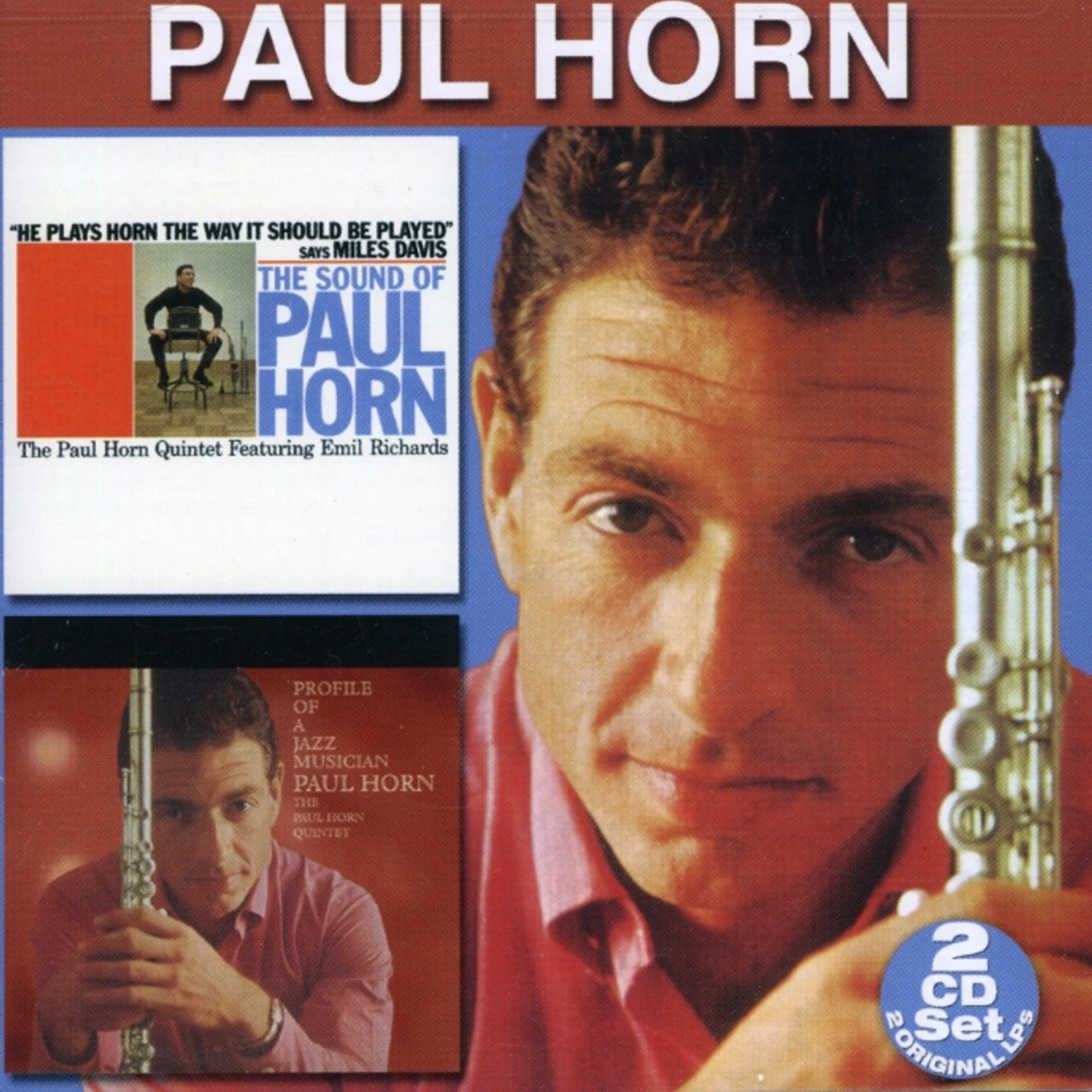 Paul Horn SOUND OF: PROFILE OF A JAZZ MUSICIAN CD
