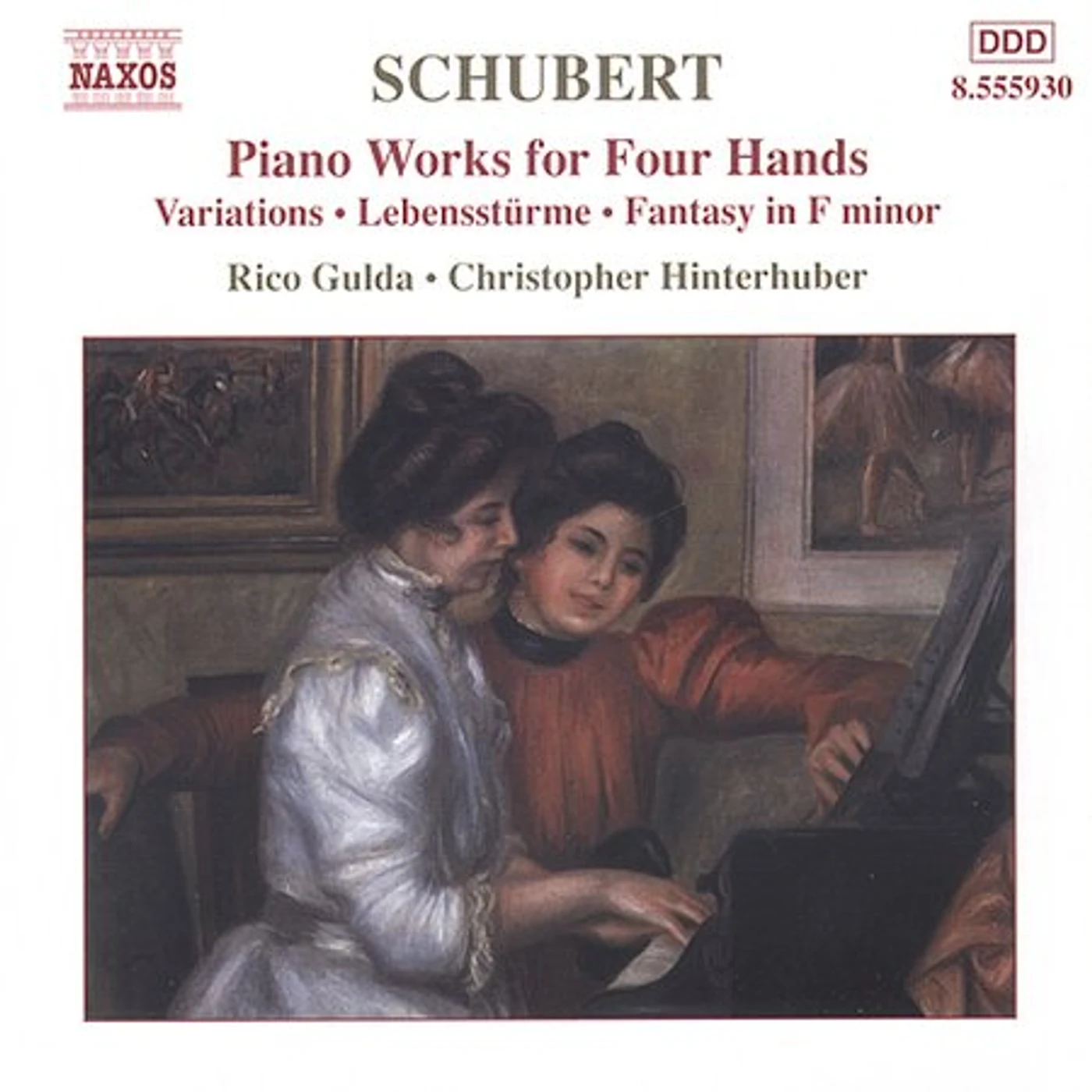 SCHUBERT: PIANO WORKS FOR FOUR HANDS CD