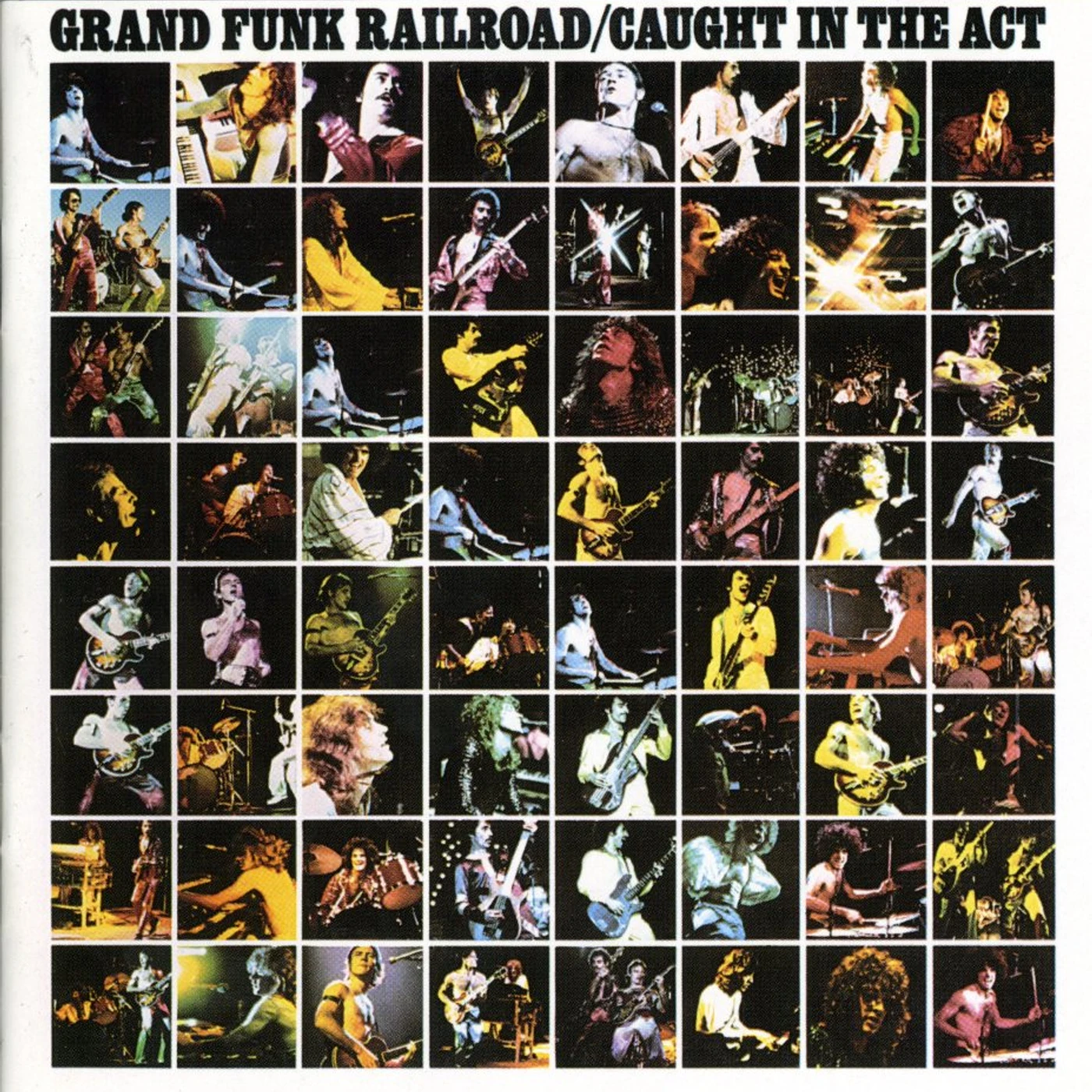 Grand Funk Railroad CAUGHT IN THE ACT CD