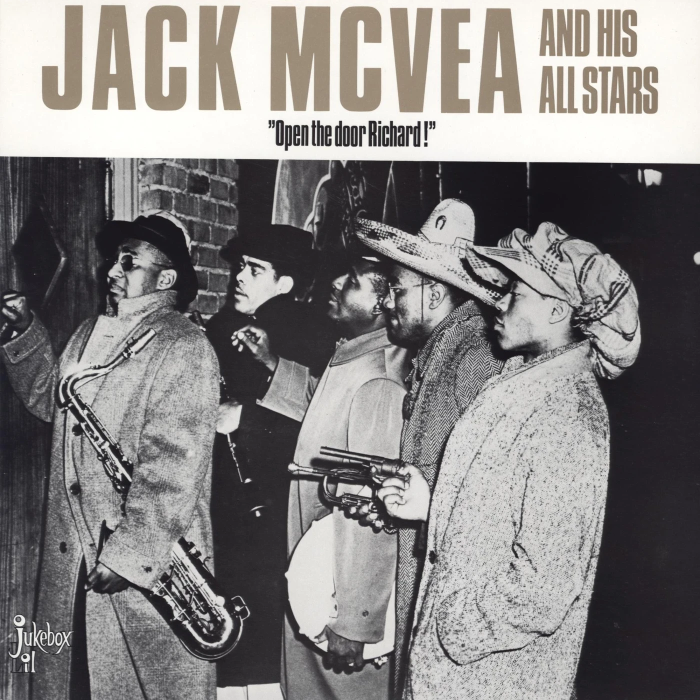 Jack McVea OPEN THE DOOR RICHARD Vinyl Record