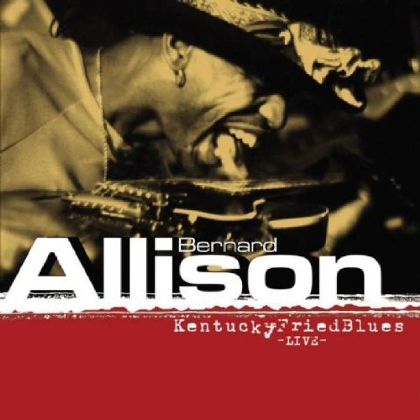 Bernard Allison KENTUCKY FRIED BLUES LIVE CD
