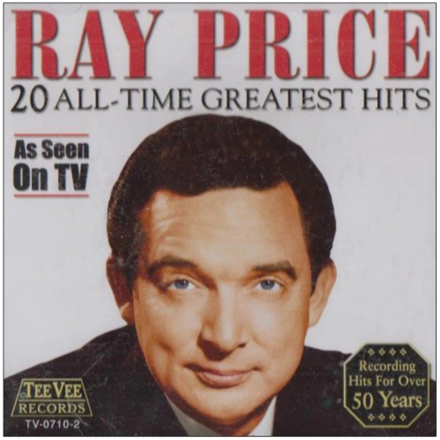 Ray Price 20 ALL TIME GREATEST HITS CD