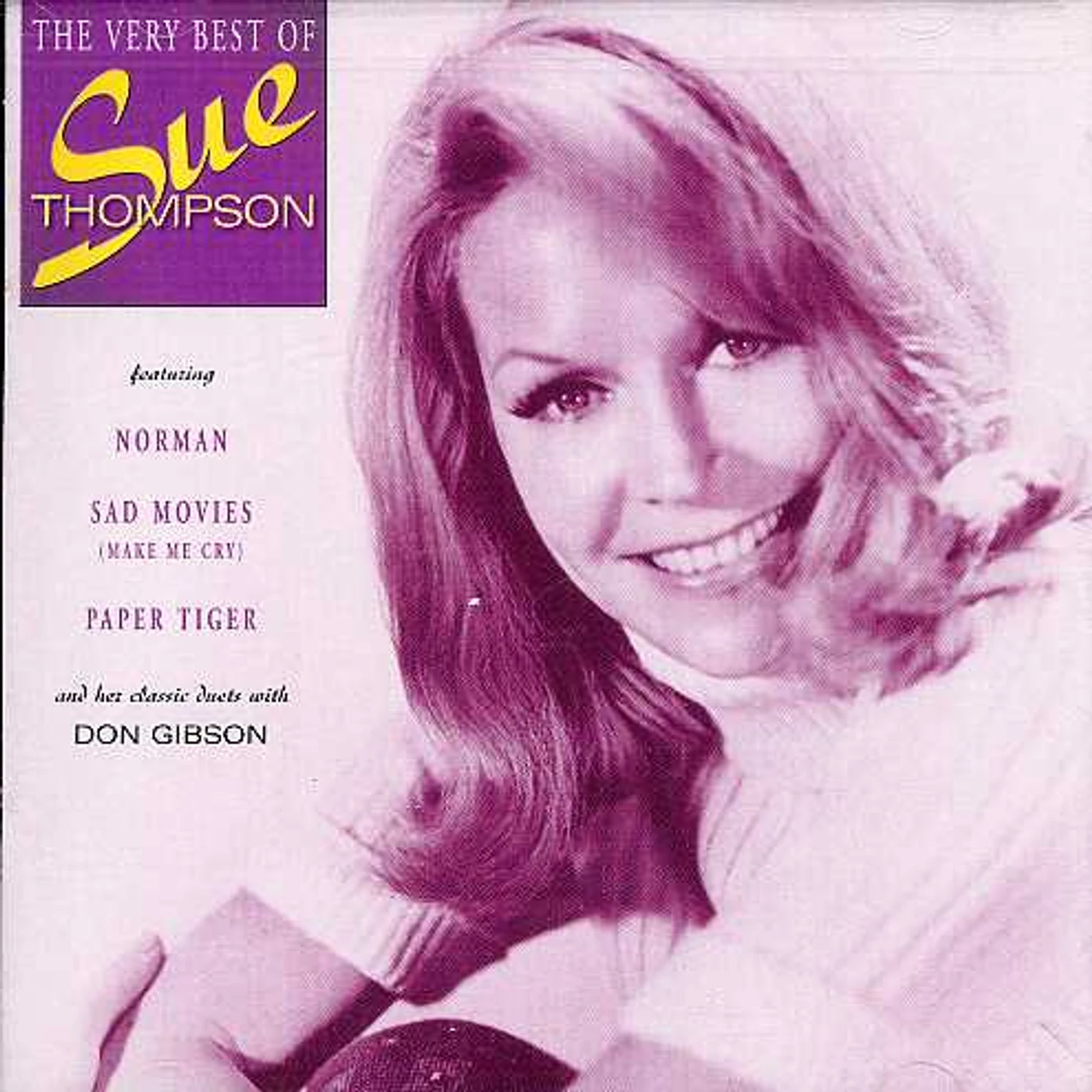 Sue Thompson VERY BEST OF CD