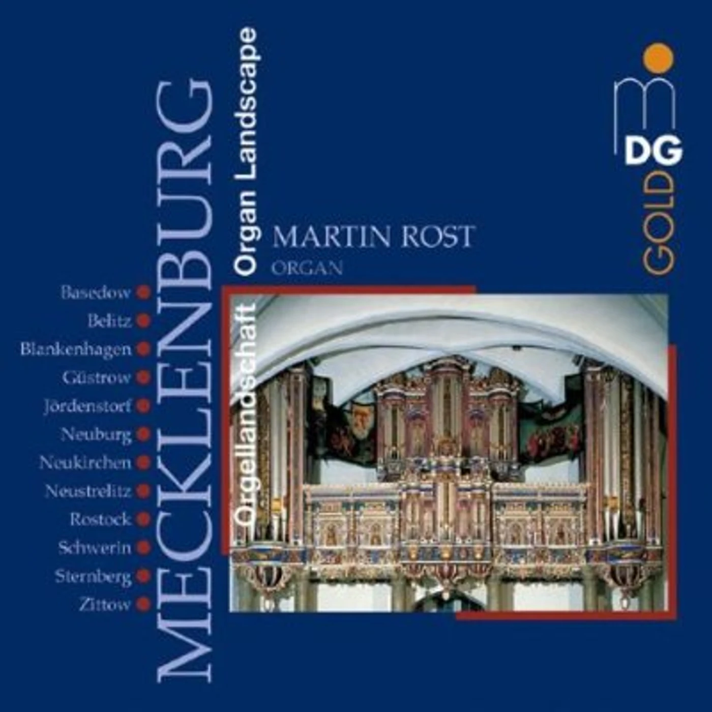 Martin Rost MECKLENBURG: ORGAN LANDSCAPE CD