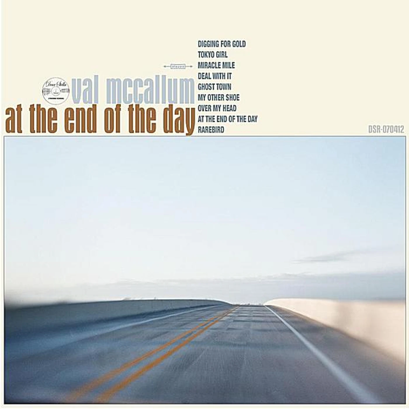 Val McCallum AT THE END OF THE DAY CD