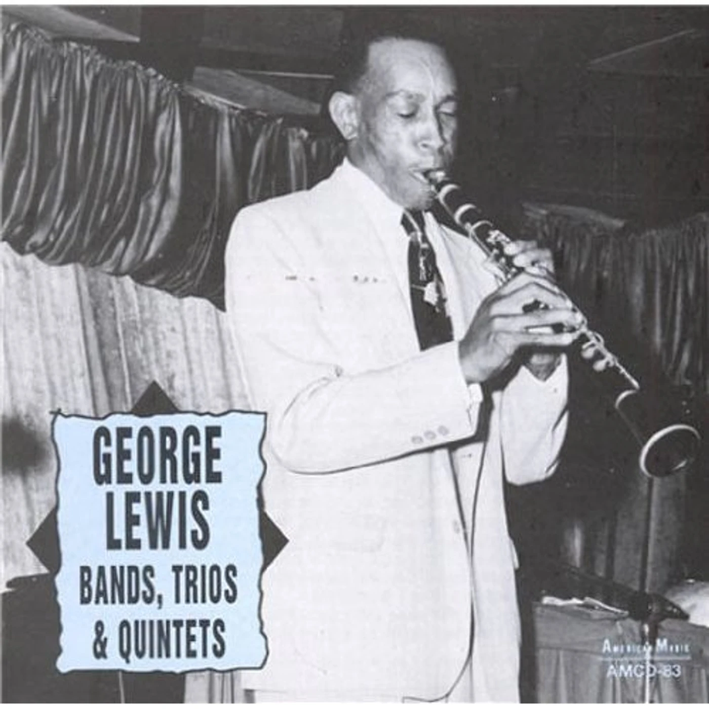 George Lewis TRIOS & BANDS CD
