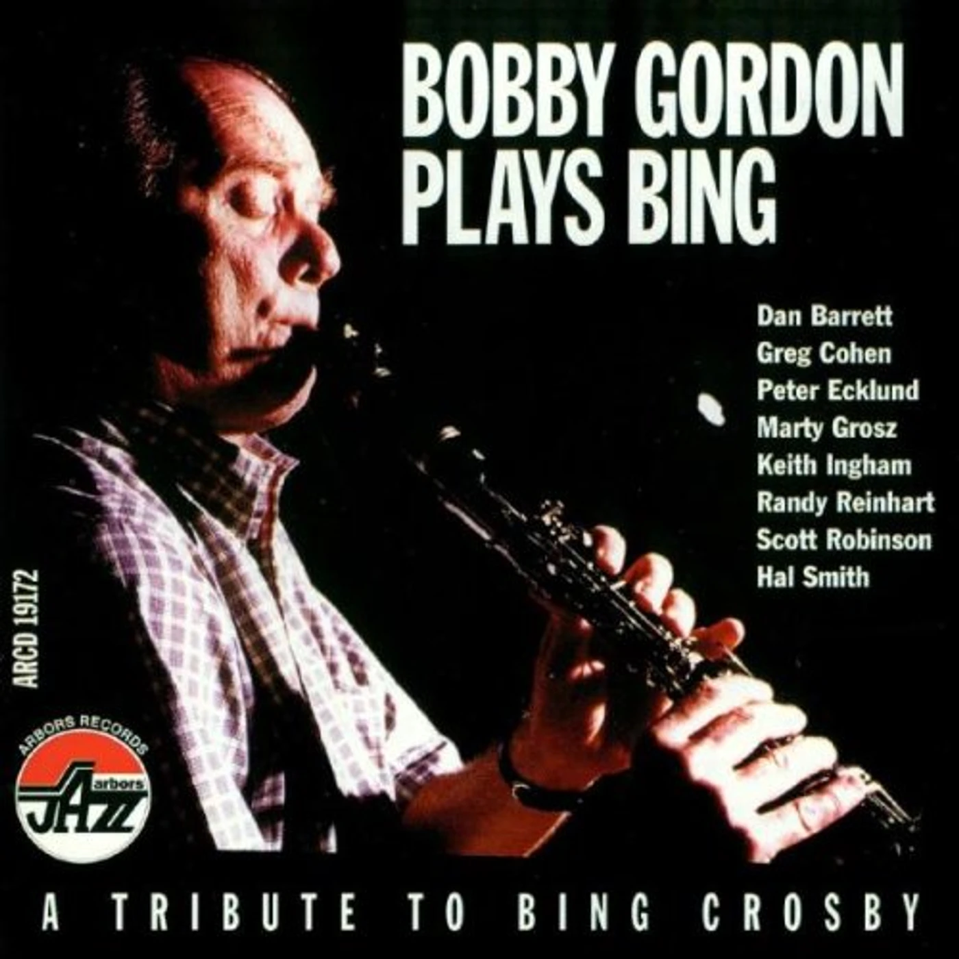 Bobby Gordon PLAYS BING CD