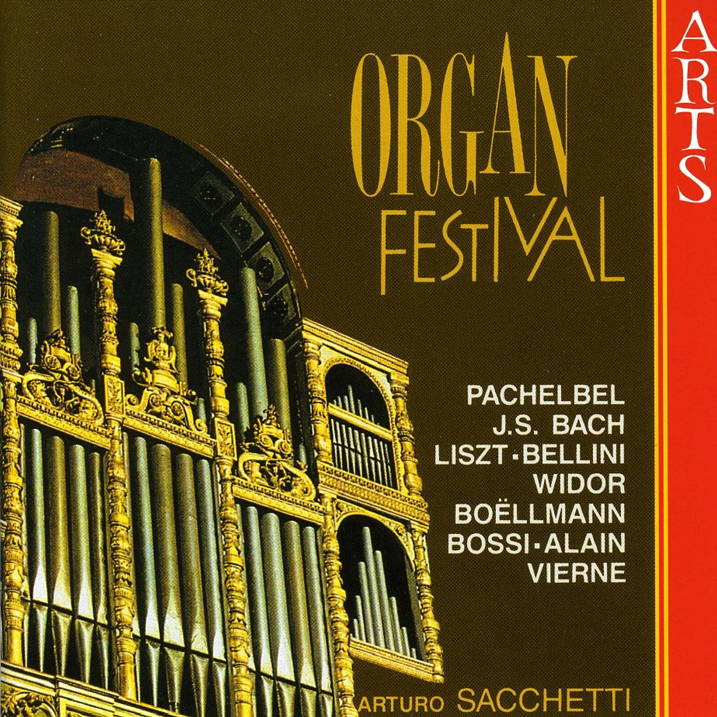 Arturo Sacchetti ORGAN FESTIVAL CD