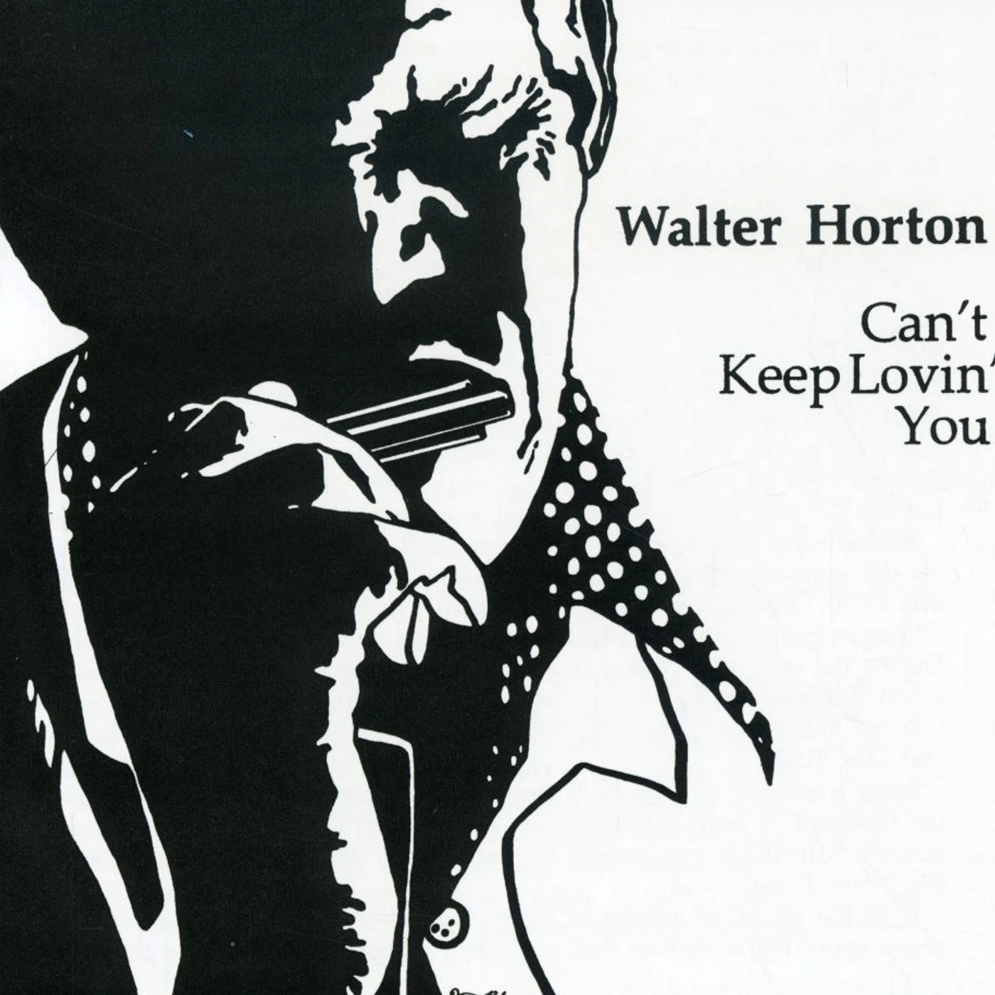 Big Walter Horton CAN'T KEEP LOVIN YOU CD