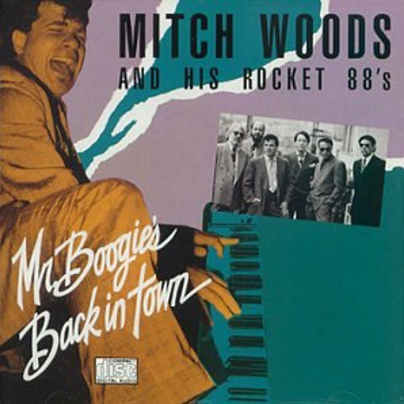 Mitch Woods MR BOOGIES BACK IN TOWN CD