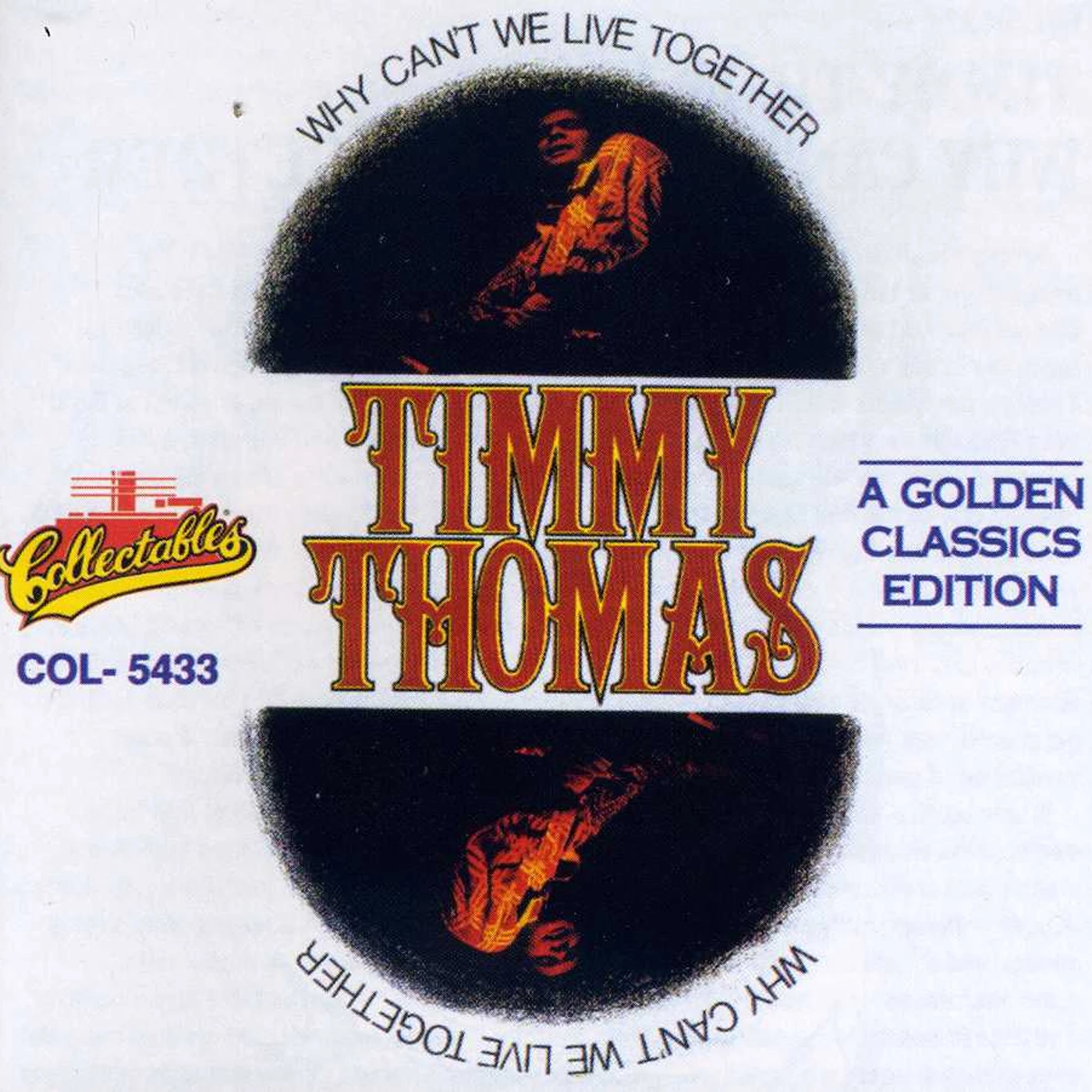 Timmy Thomas WHY CAN'T WE LIVE TOGETHER CD