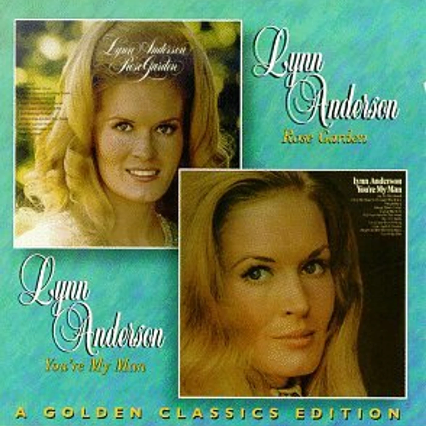 Lynn Anderson ROSE GARDEN YOU'RE MY MAN CD
