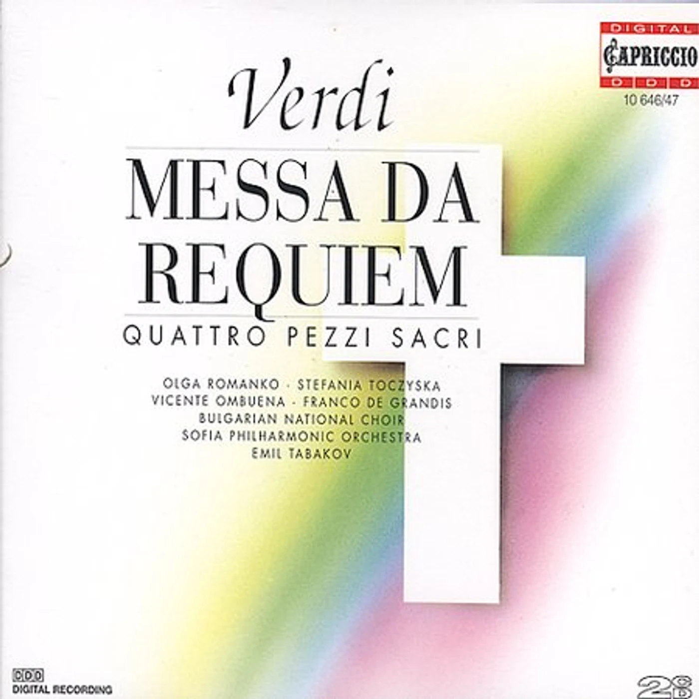 Verdi MESSA DA REQUIEM CD
