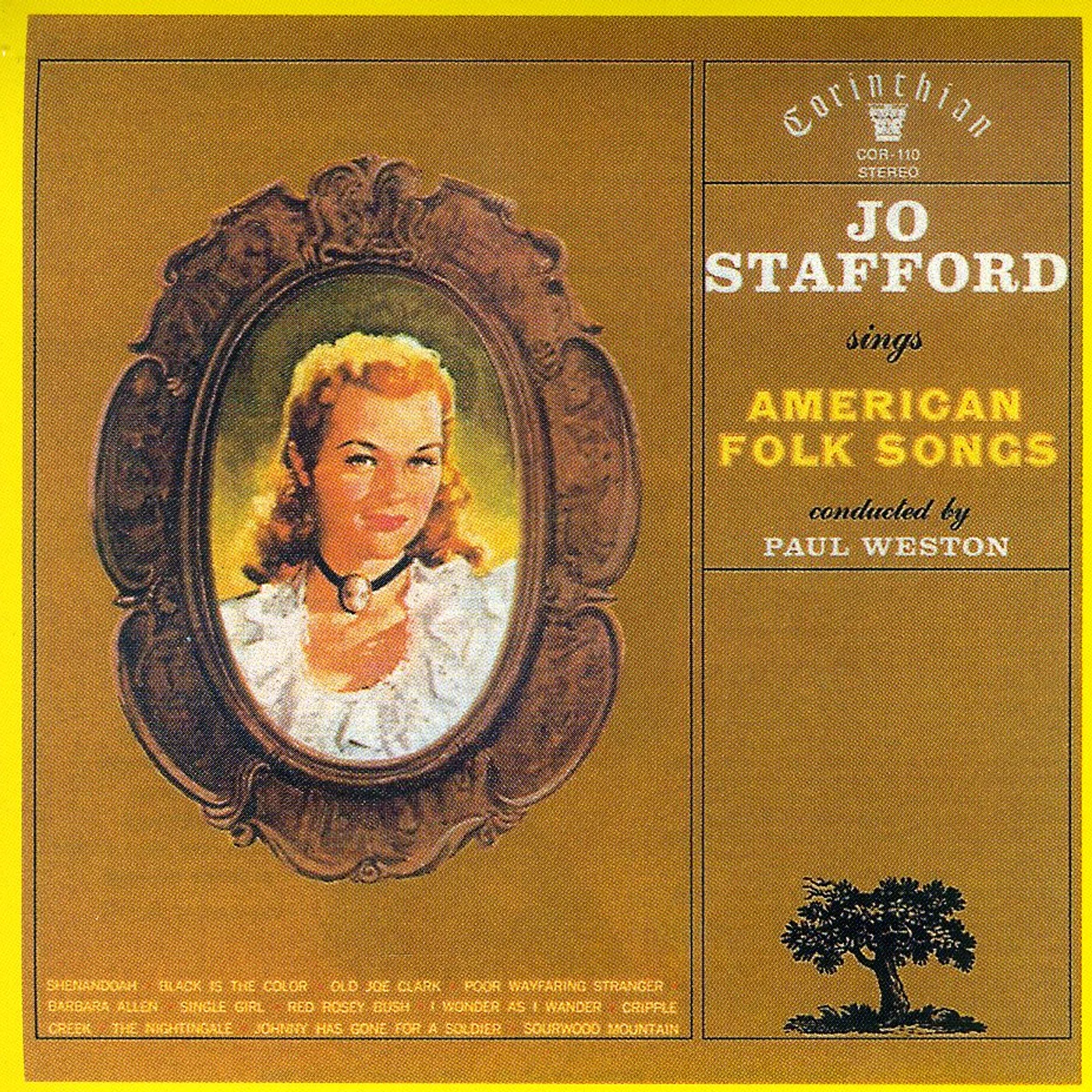 Jo Stafford SINGS AMERICAN FOLK SONGS CD