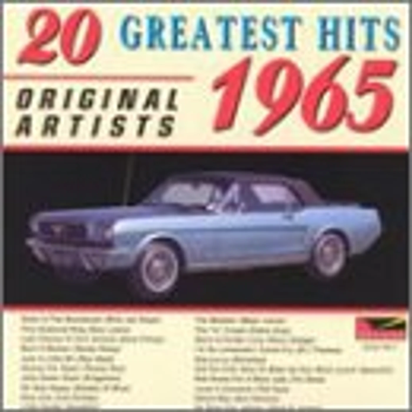 20 GREATEST HITS 1965 / VARIOUS CD
