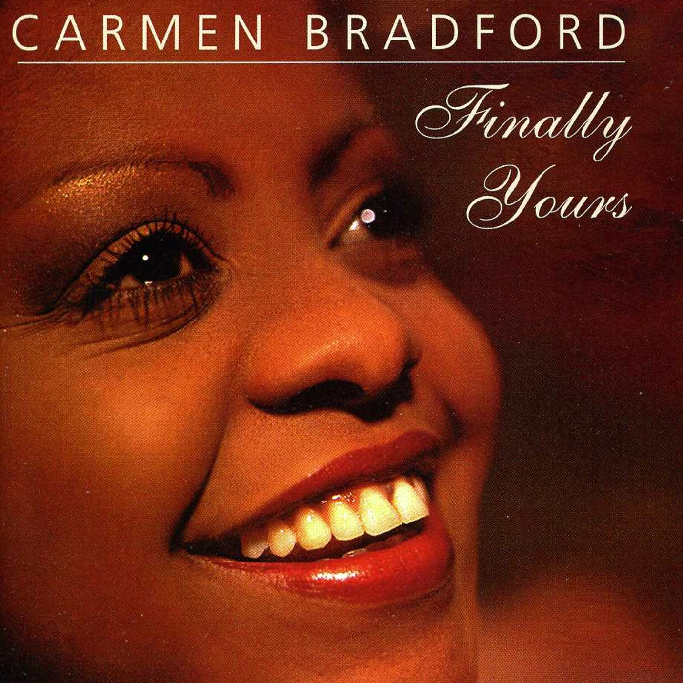 Carmen Bradford FINALLY YOURS CD