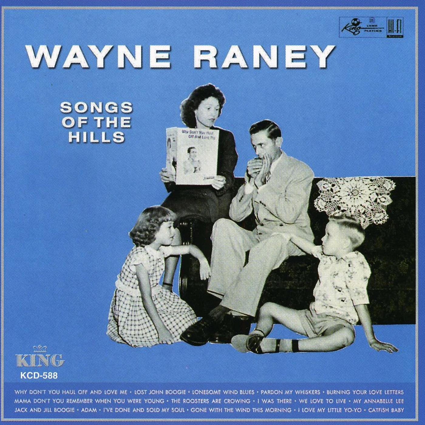 Wayne Raney SONGS OF THE HILLS CD