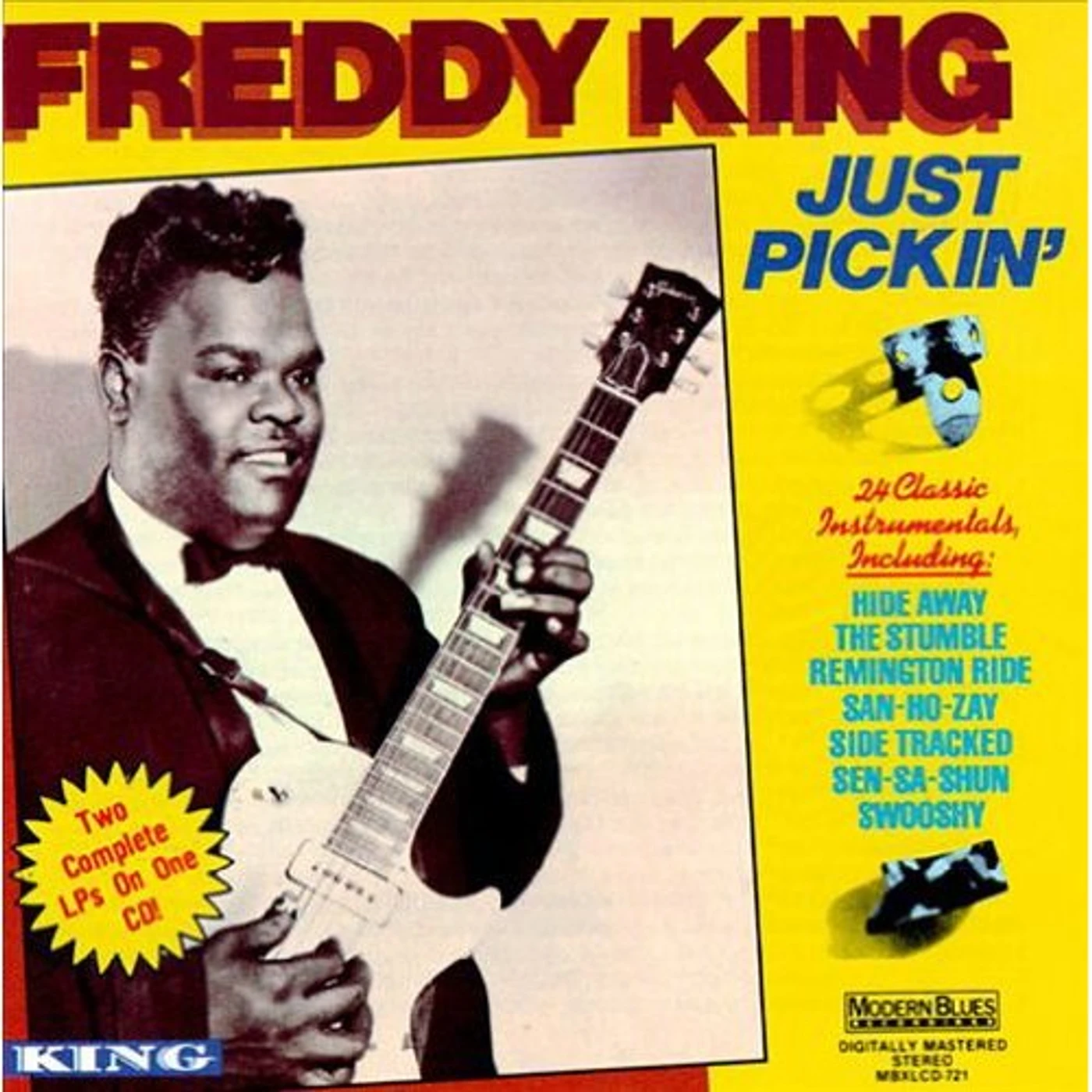 Freddie King JUST PICKIN CD