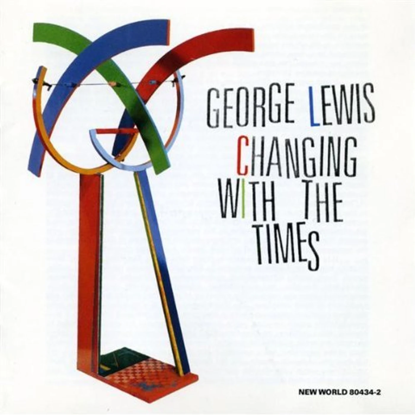 George Lewis CHANGING WITH THE TIMES CD