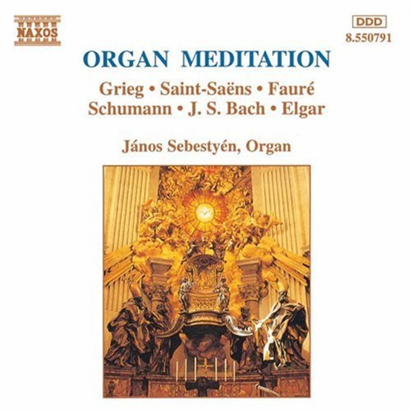 Janos Sebestyen ORGAN MEDITATIONS CD