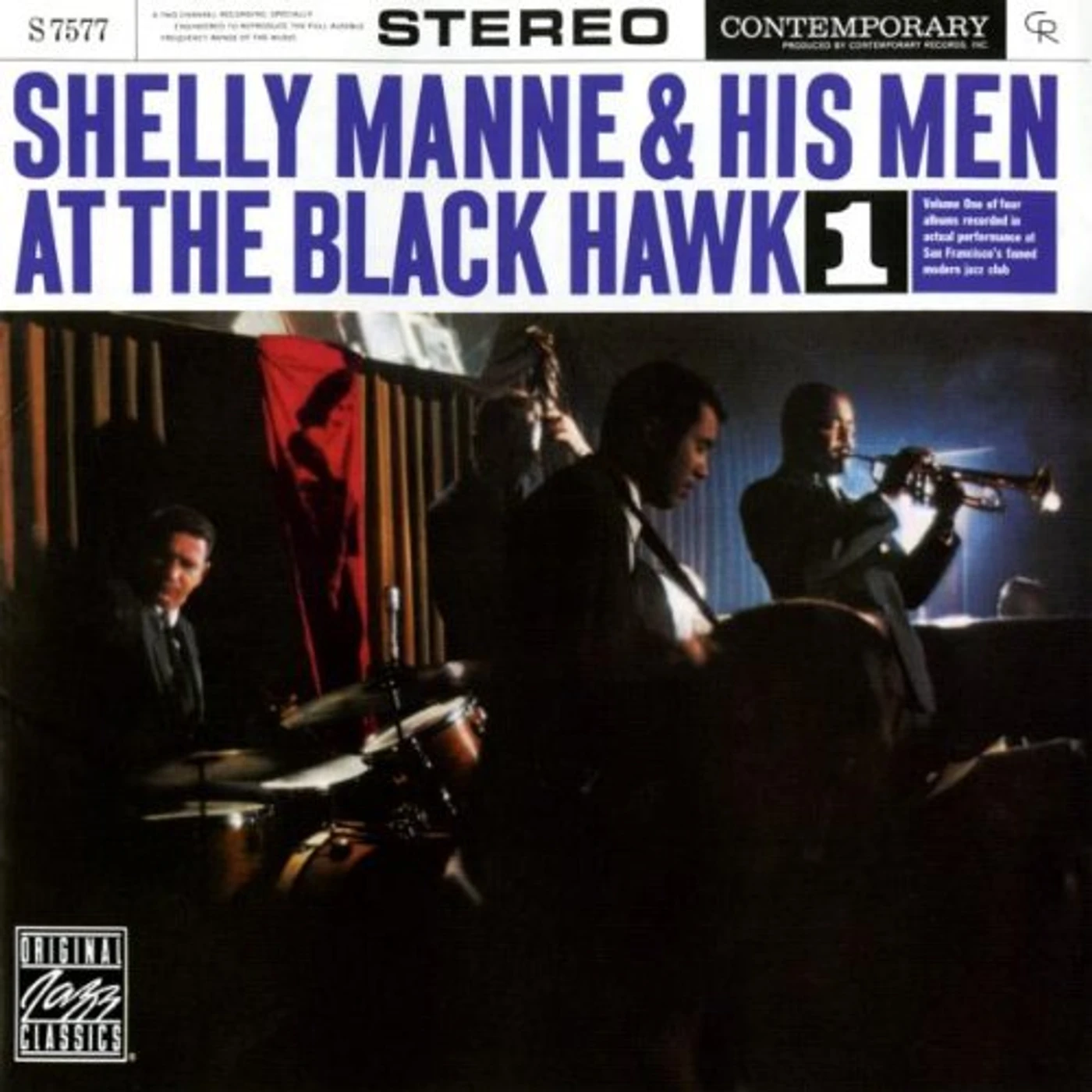 Shelly Manne & His Men LIVE AT THE BLACK HAWK 1 CD