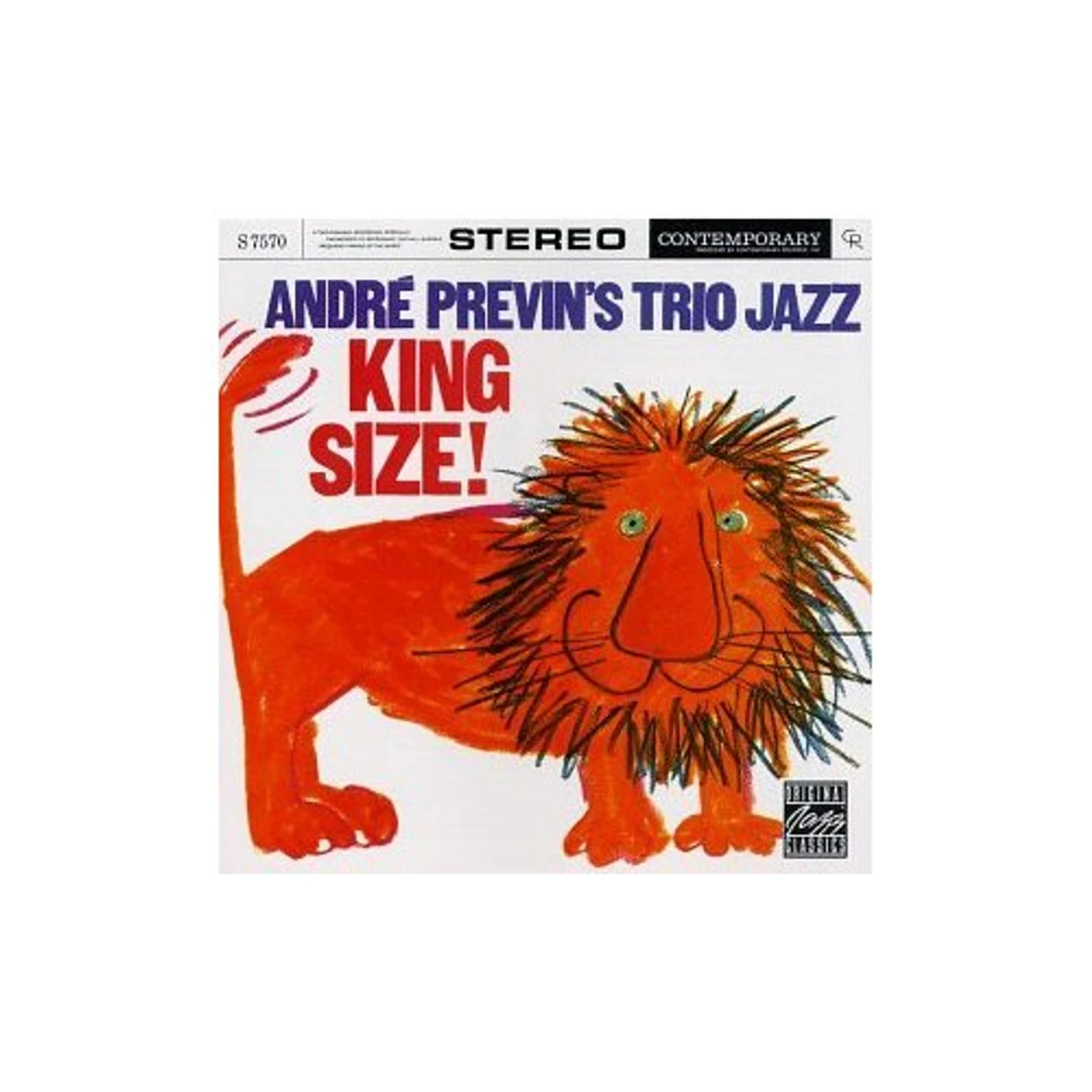 Andre Previn TRIO JAZZ: KING SIZE CD