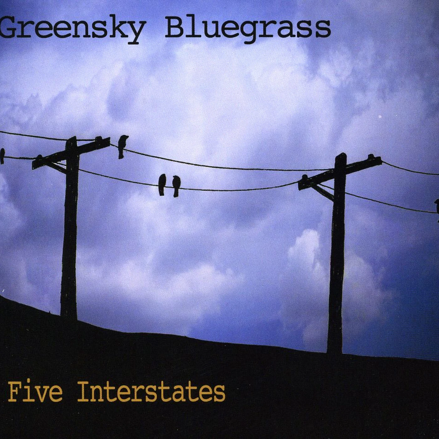 Greensky Bluegrass FIVE INTERSTATES CD