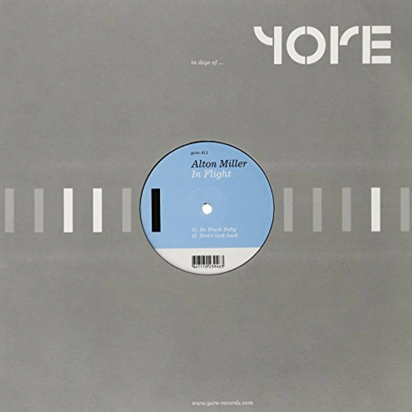 Alton Miller In Flight Vinyl Record