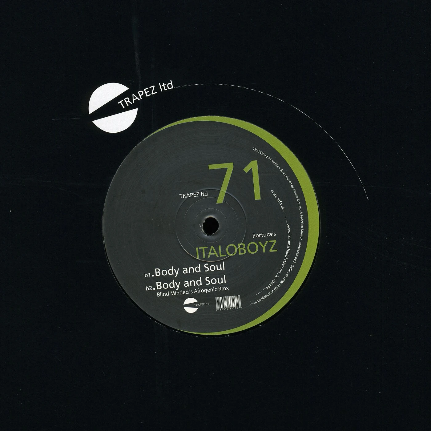 Italoboyz Portucais Vinyl Record